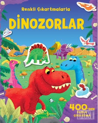 Renkli Çıkartmalarla Dinozorlar